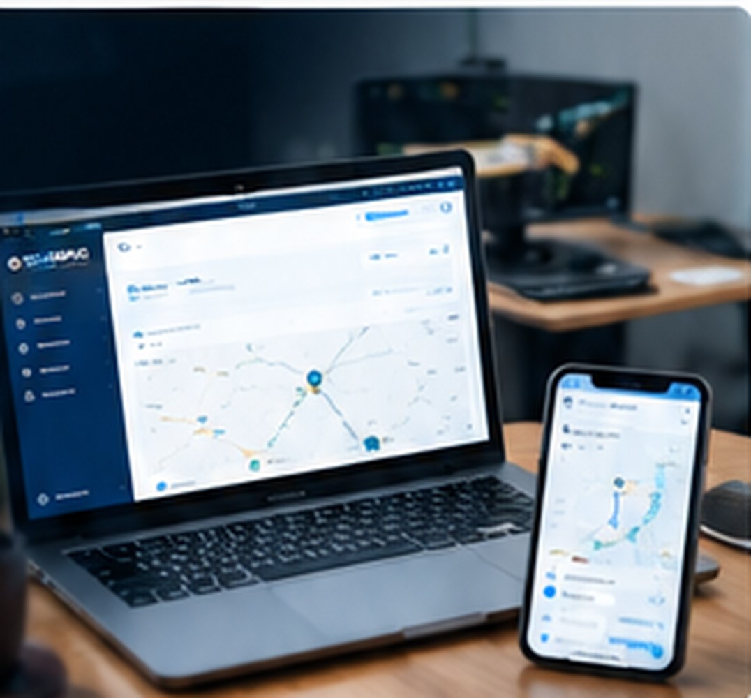 La plateforme ONDOBOTRACK sur ordinateur et sur téléphone