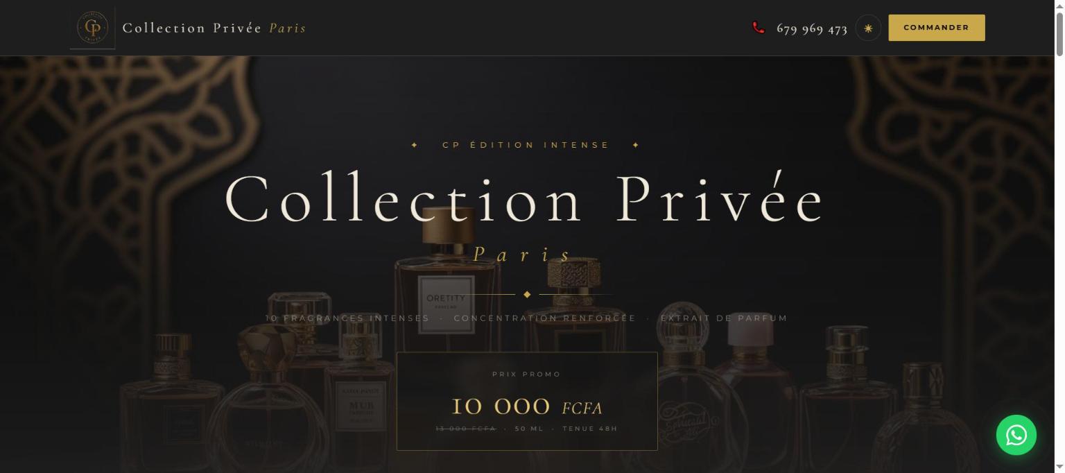 Aperçu de la boutique Collection Privée Paris